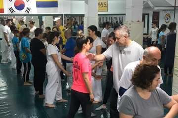 Curso de defensa personal femenino en Telde (Foto TA)